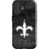 NFL New Orleans Saints Black & White iPhone 16 Impact Case